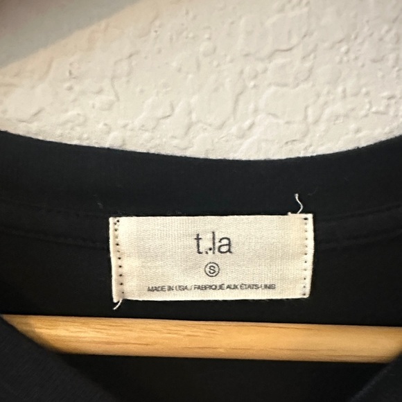 NWOT ANTHROPOLOGIE SZ S T.La Elegant Black Cutout mini Dress - Picture 2 of 6